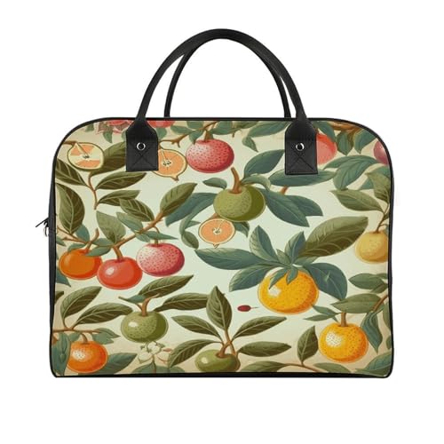 Maletín liviano para laptop con diseño de plantas y frutas miniatura 3