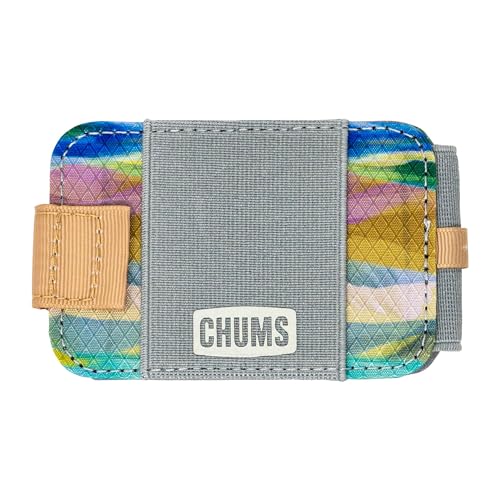 Image of Chums Bandit Bi-Fold Wallet - Slim RFID Wallet for Men & Women, Reversible Card, ID & Money Holder, Daybreak, Minimalist