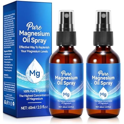 QUANHAO Magnesium Oil Spray for Muscle Relief Cover