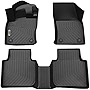 orealtrend Black Floor Mats Liners Replacement for Tiguan 2018 2019 2020 2021 2022 Heavy Duty All Weather Guard Front and Rear Car Carpet-Custom Fit-Tough/Durable/Odorless