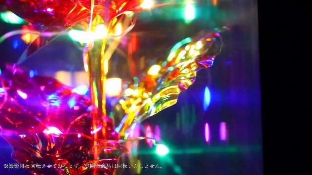 Amazon｜フラワーライト 枯れない花 【笑顔咲ク 光る花 】造花 バラ