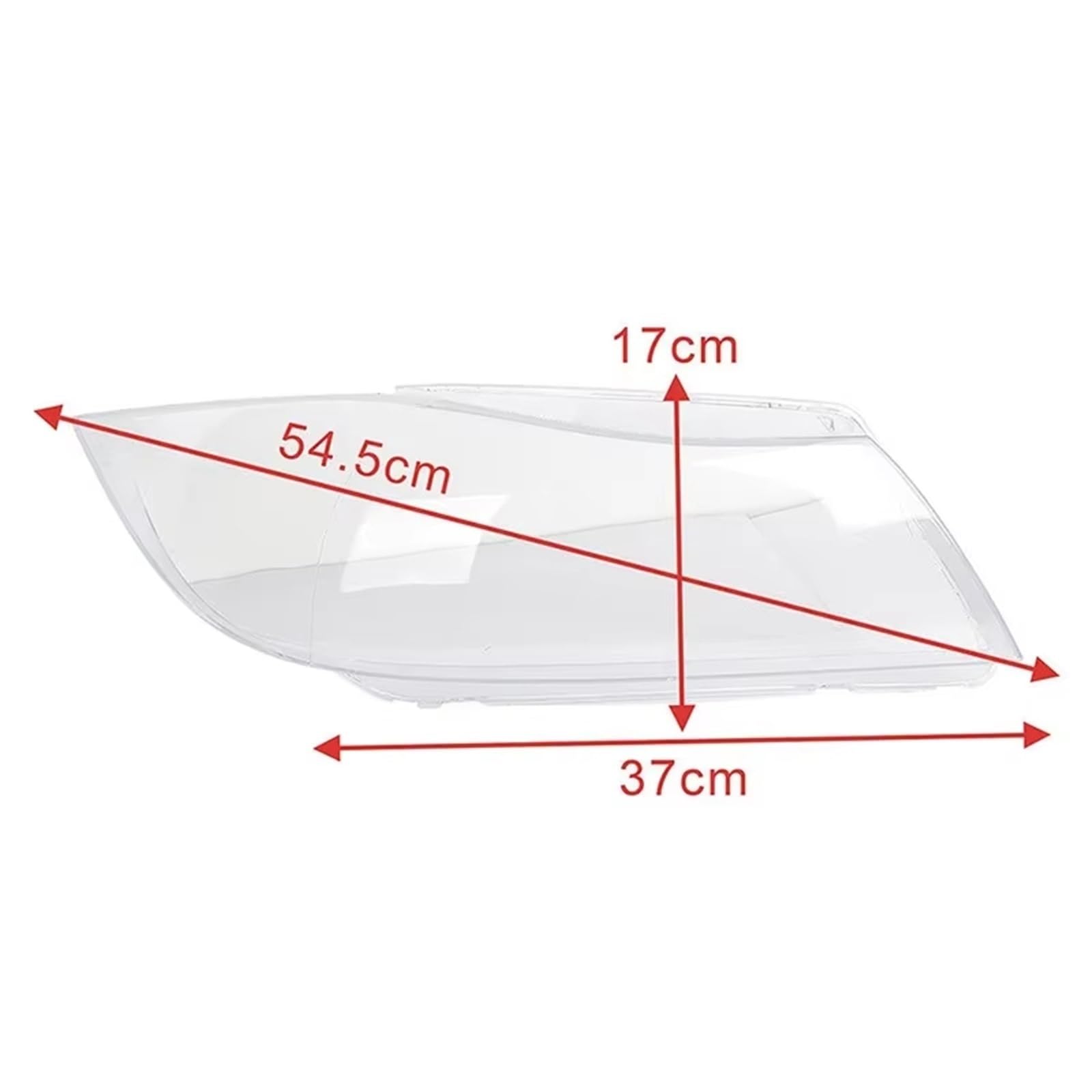 Copertura Lente Fari Compatibile Con BMW Per E91 2006 2007 2008 2009 2010 2011 2012 Coprilente Faro Anteriore Paralume Trasparente Guscio