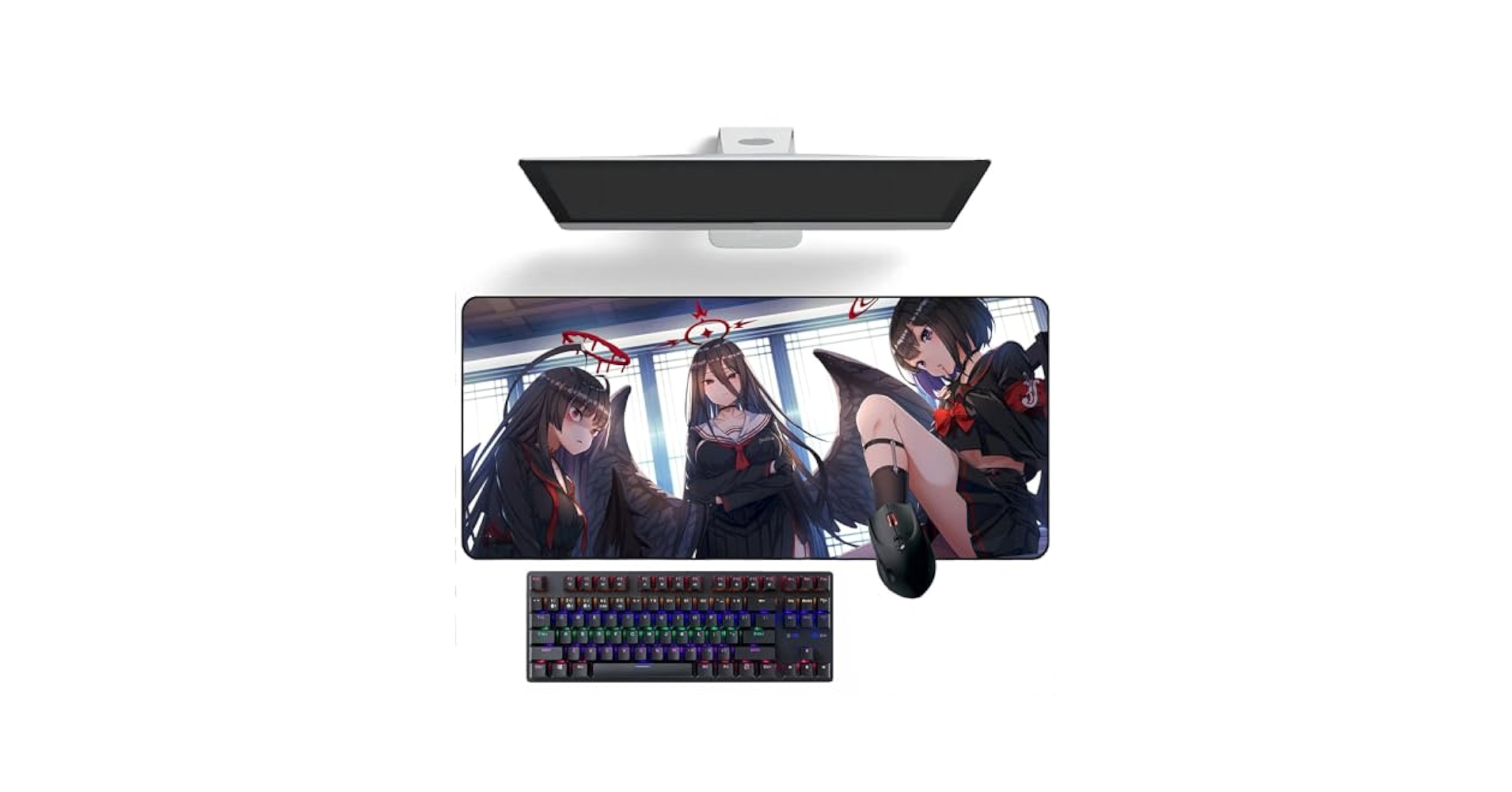 Amazon.co.jp：アニメマウスパッド ブルーアーカイブ 剣先ツルギ