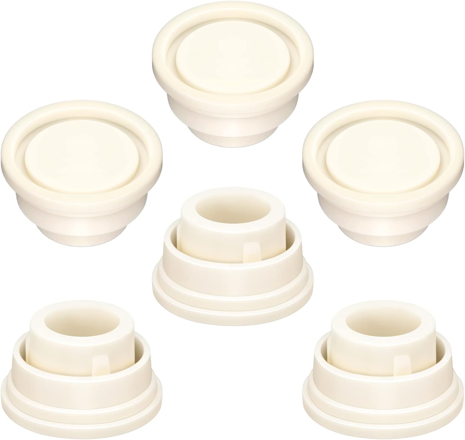 6 Pack Pool Ladder Bumpers Inground Pool Ladder Rubber End