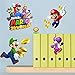 Nintendo Super Mario Bros Wandtattoo Wandaufkleber Sticker 45 x 60 cm*NEU*OVP*