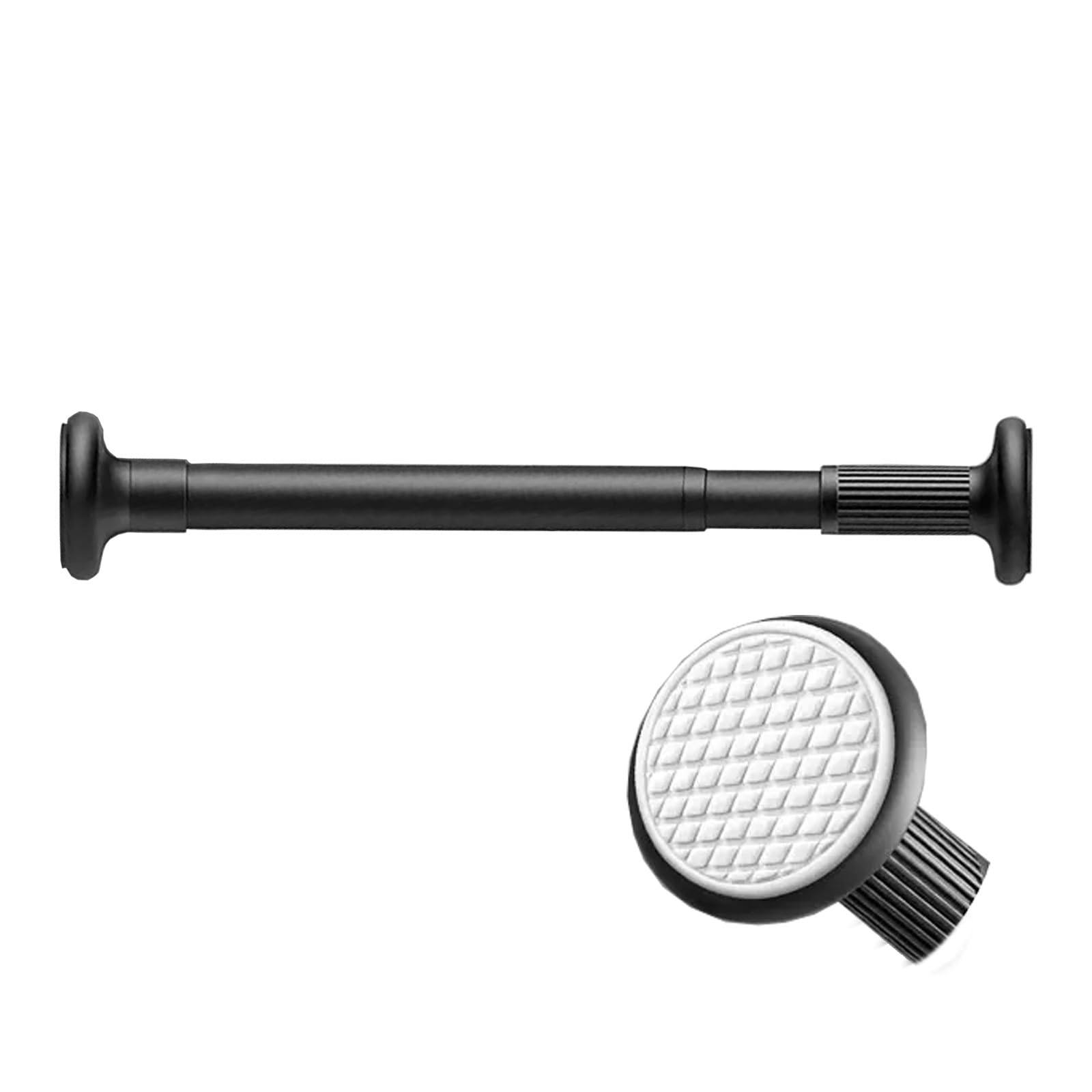 Perche de placard en acier inoxydable réglable 35-50 cm LWX