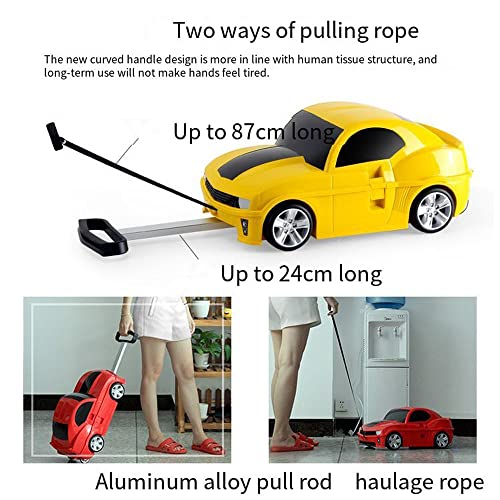 18 Inch Children's Trolley Case Car Suitcase Sliding Boarding Case Going Out to School Suitcase /3802