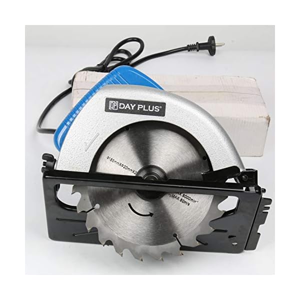 Handkreissäge Elektrische Kreissäge 900W 4700RPM, Max. Schnittkapazität 55mm, ideal zum Schneiden von Holz, PVC… – Bild 6