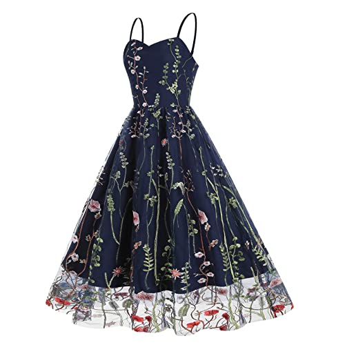 Mini Dress for Women Floral Embroidered Long Sleeve Bodycon Party Dress Sexy Mesh Sheer Fitted Evening Dresses2