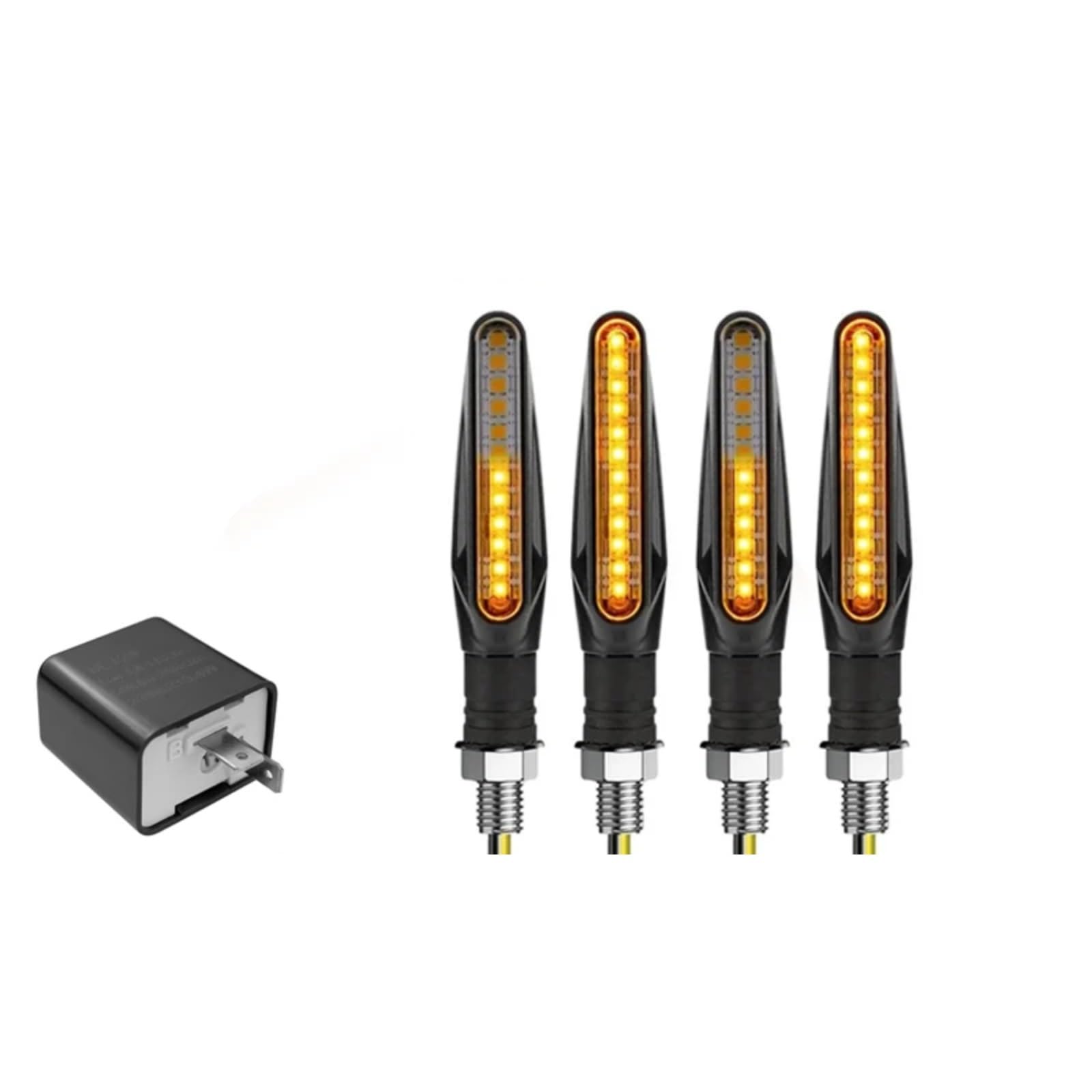 Per MSX 125 Per VFR 800 Per ADV 350 Per Hornet 600 Per X-ADV 750 Per CB650R 12V 10mm Moto Indicatori Di Direzione Luce Ambra Lampeggiante Lampada(E)