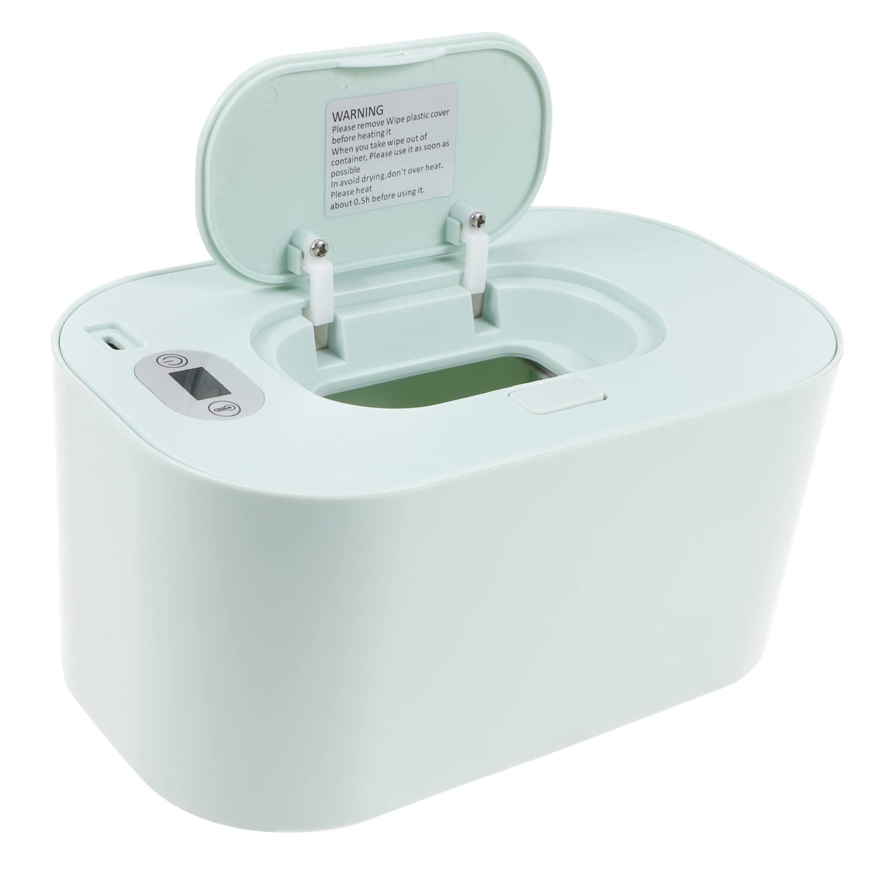 SOLUSTRE USB Portable Wipe Warmer Tissue Wipe Dispenser for Home Car Temperature Wear Resistant Material Comfortable Diaper Changing Experience