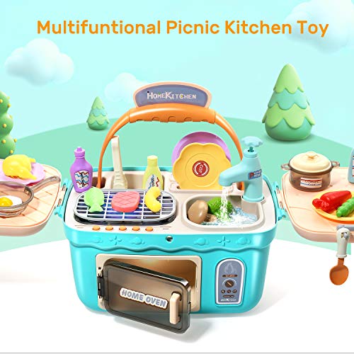 CUTE STONE Color Changing Play Kitchen Sink Toys 18.50(50 Off