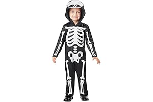Toddler Mr. Bones Role Play Costume Skeleton Outfits