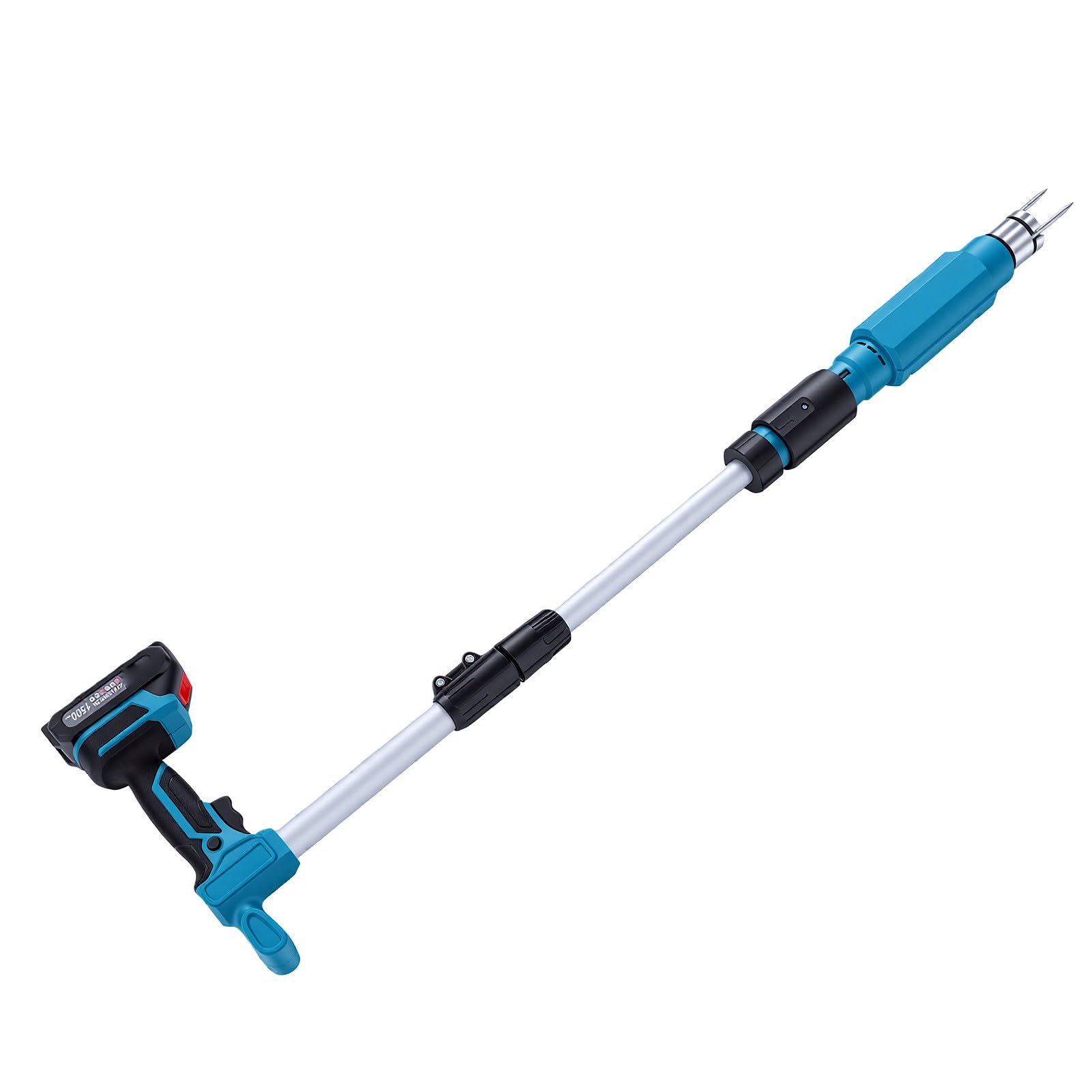 YWBL-WH Elektrisches Unkrautstecher-Werkzeug, 30 Bis 40 Zoll 20-V-Teleskopgriff (EU-Stecker)
