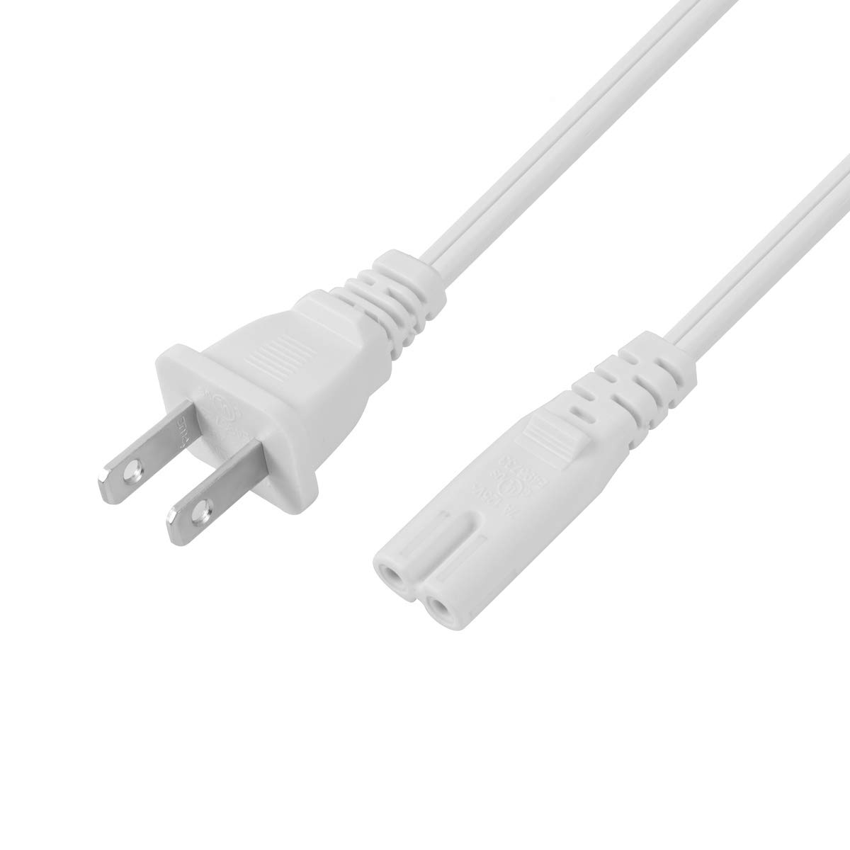 Amazon.com: VSEER 2-Pack UL Listed SPT2 18AWG 2 Prong Figure-8 Non