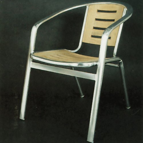 Amazon.co.jp: 【DULTON】 Aluminum cafe chair wood / 【ダルトン