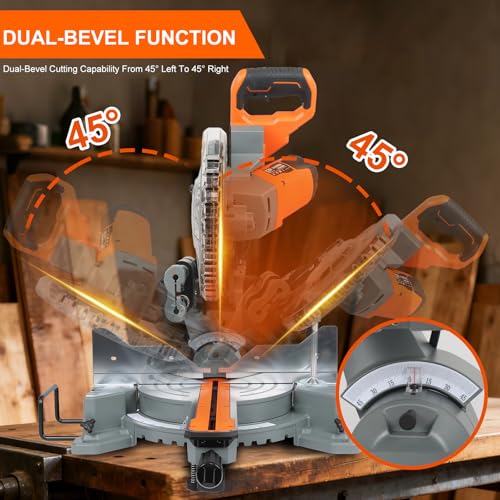 Prostormer 10-Inch Sliding Compound Miter Saw