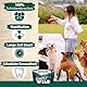 Bogar - Simply Wild - Hundeknochen – Hundefutter als Ergänzung zur täglichen Ernährung – Hundeleckerli in Form eines halben getrockneten Schweineknochens – Unterstützt die Hundepflege & Zahngesundheit