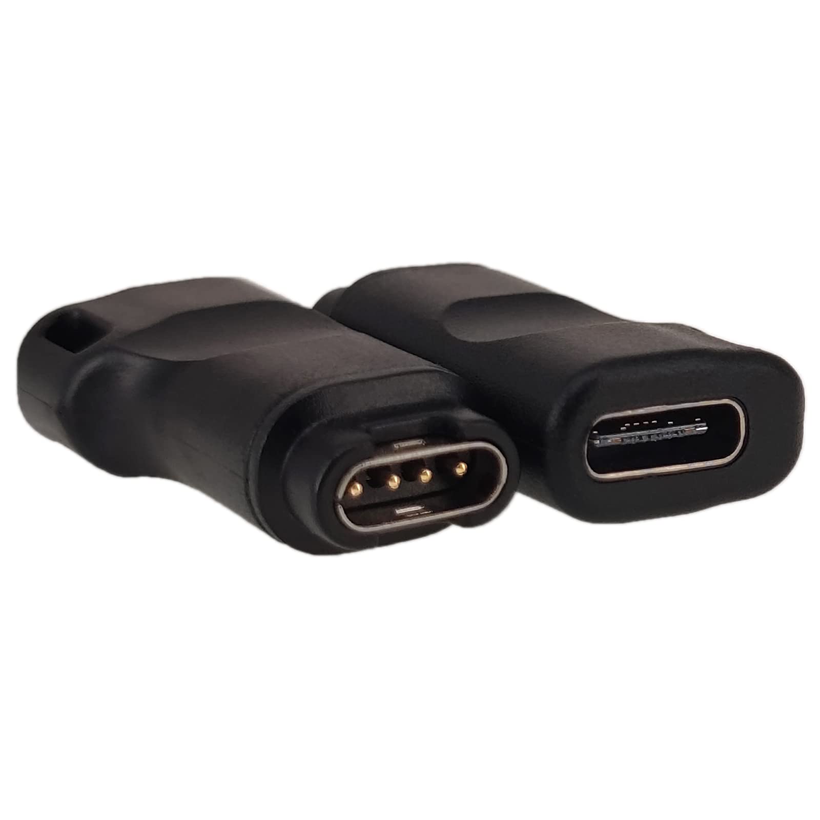 Yeebline2-Pack Type C to Charger Adapter, Compatible with Garmin Fenix 5/Fenix 6/Fenix 6X/Venu/Vivoactive 3, USB-C Female to for Garmin Smart Watchs Charging Connector Male Adapter