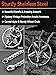 FaithHeart Baphomet Inverted Pentacle Silver Finish Pewter Goat Head Pendant Necklace