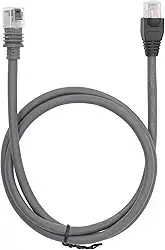 Cabo Ethernet Via Satélite Retangular para Mini Starlink, Cabo de Internet de Alta Velocidade de 1200mbps Cabo LAN, Cabo de Rede Interno Externo para PC, Roteador, Modem, Jogos