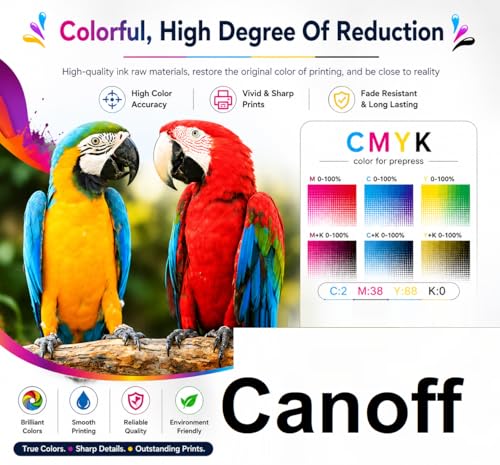Image of CANOFF 003 70ml Ink Bottle Compatible with :L3110 /L3101 / L3150 / L4150 / L4160 / L6160 / L6170 / L6190 Printer Models