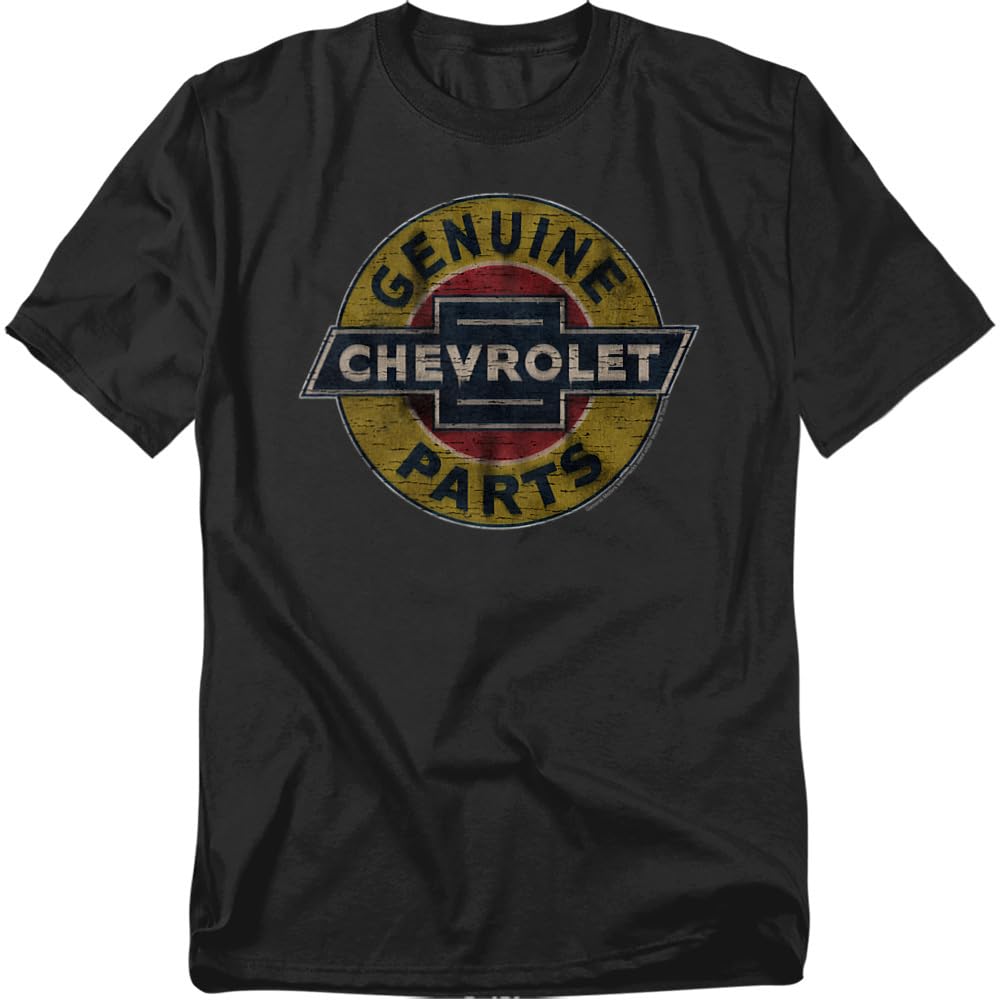 Chevy Genuine Chevy Parts Distressed Sign T-Shirt