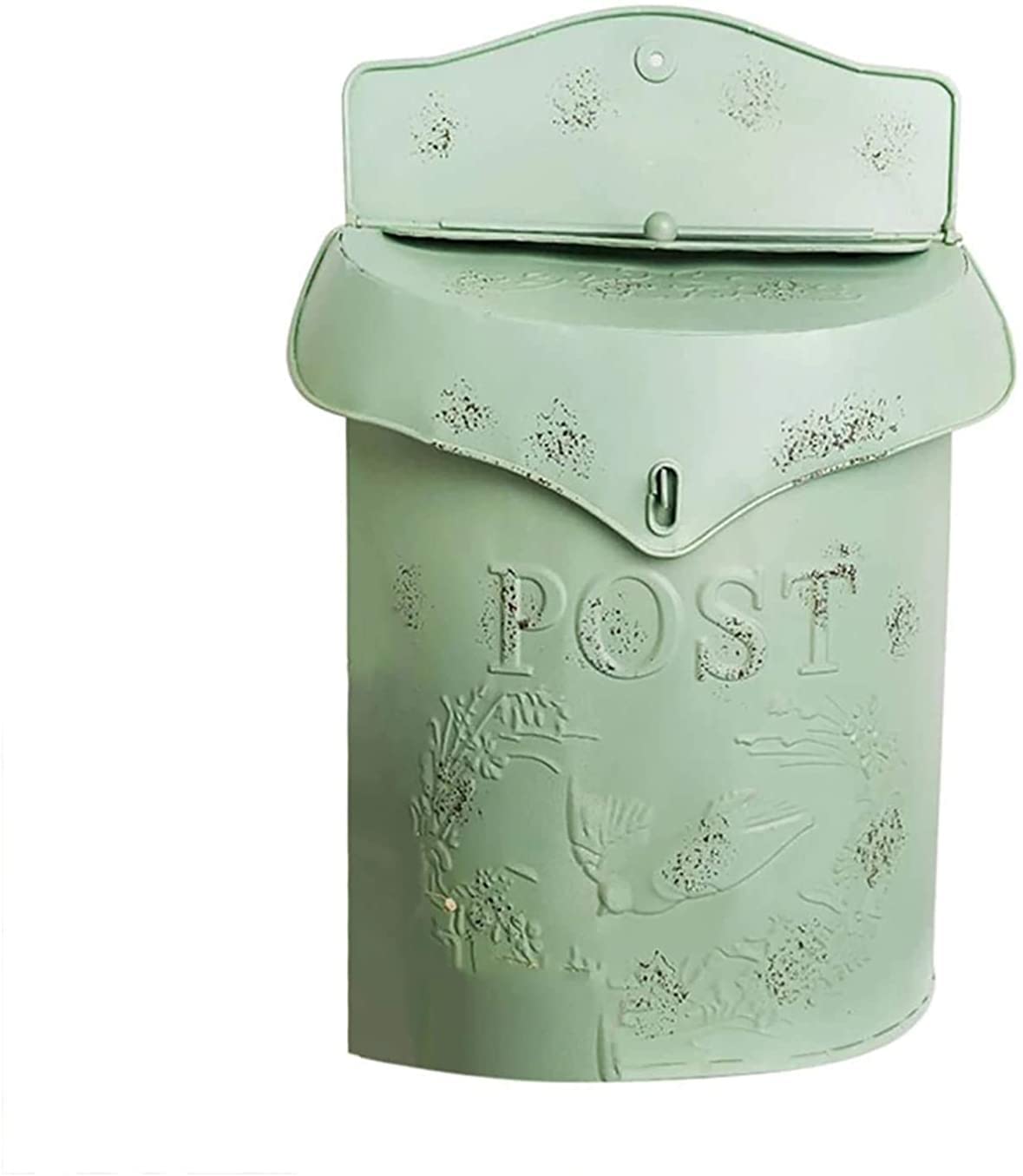 letter box， Letter Box Cages Postbox Outdoor Embossed Mailbox Villa Gardening Retro Pastoral