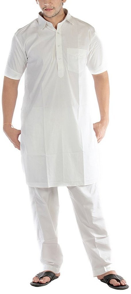 royal kurta Men's Cotton Linen Pathani Suit-picture-27