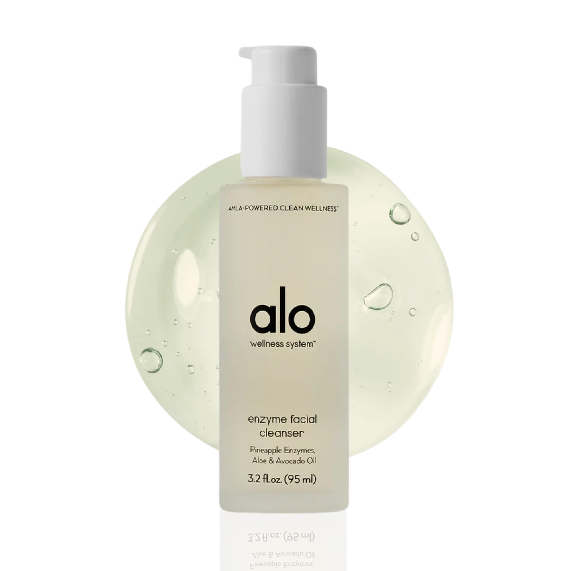 Alo Enzyme Facial Cleanser | Pineapple Enzymes to Gently Resurface Skin | Aloe & Vitamin E Smooths & Refreshes Skin | 3.2 fl. oz
