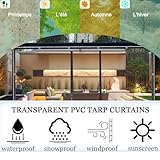 Zoom IMG-2 qweasdf pesante telone trasparente con Zoom IMG-2 qweasdf pesante telone trasparente con