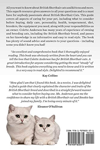 British Shorthair Cats, The Complete Owners Guide to British Shorthair Cats and Kittens Including British Blue, Buying, Daily Care, Personality, Temperament, Health, Diet and Breeders Paperback – April 27 2014 - Image 3