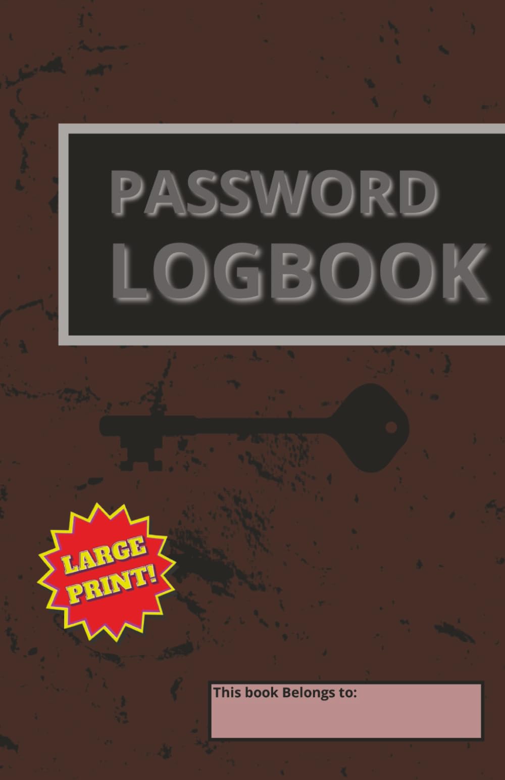 Password Logbook: Compact, Easy-to-Use Password Notebook for Managing All Your Online Accounts | Stay Organized and Never Lose a Password Again with This Handy Internet Login Notebook - Black Edition