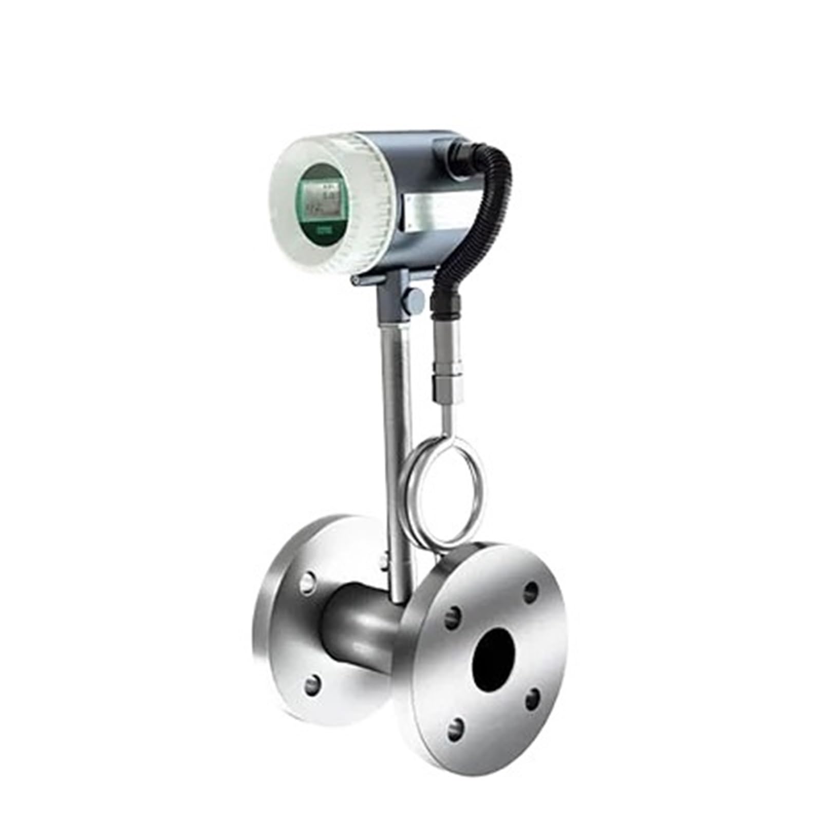 Caudalímetro Vortex inteligente Vapor Gasóleo LUGB acero inoxidable DN50/80 | DN100 LCD,RS485 output