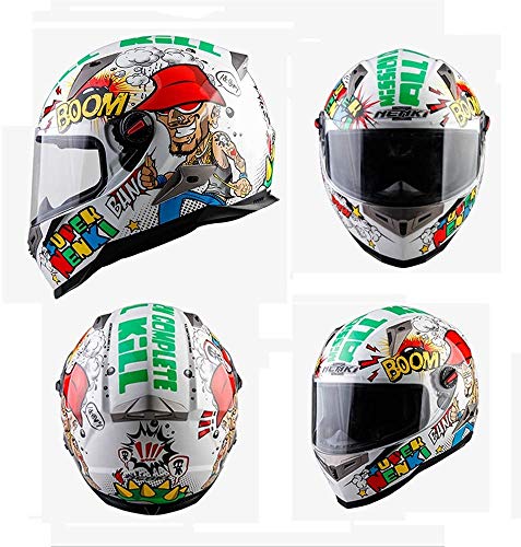 Casque de moto junior réglable et ventilé pour trajets quotidiens