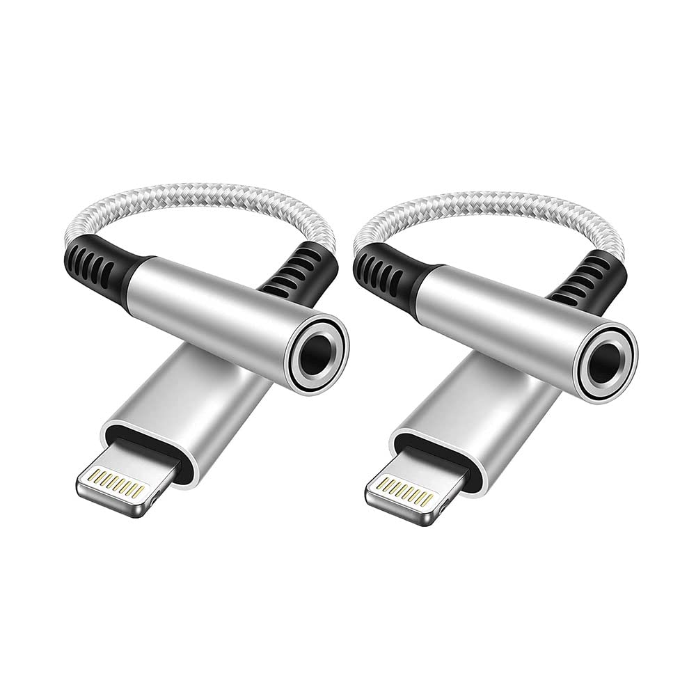 Buy iPhone13 Headphone Adapter[Apple MFi Certified]Lightning to 3.5mm