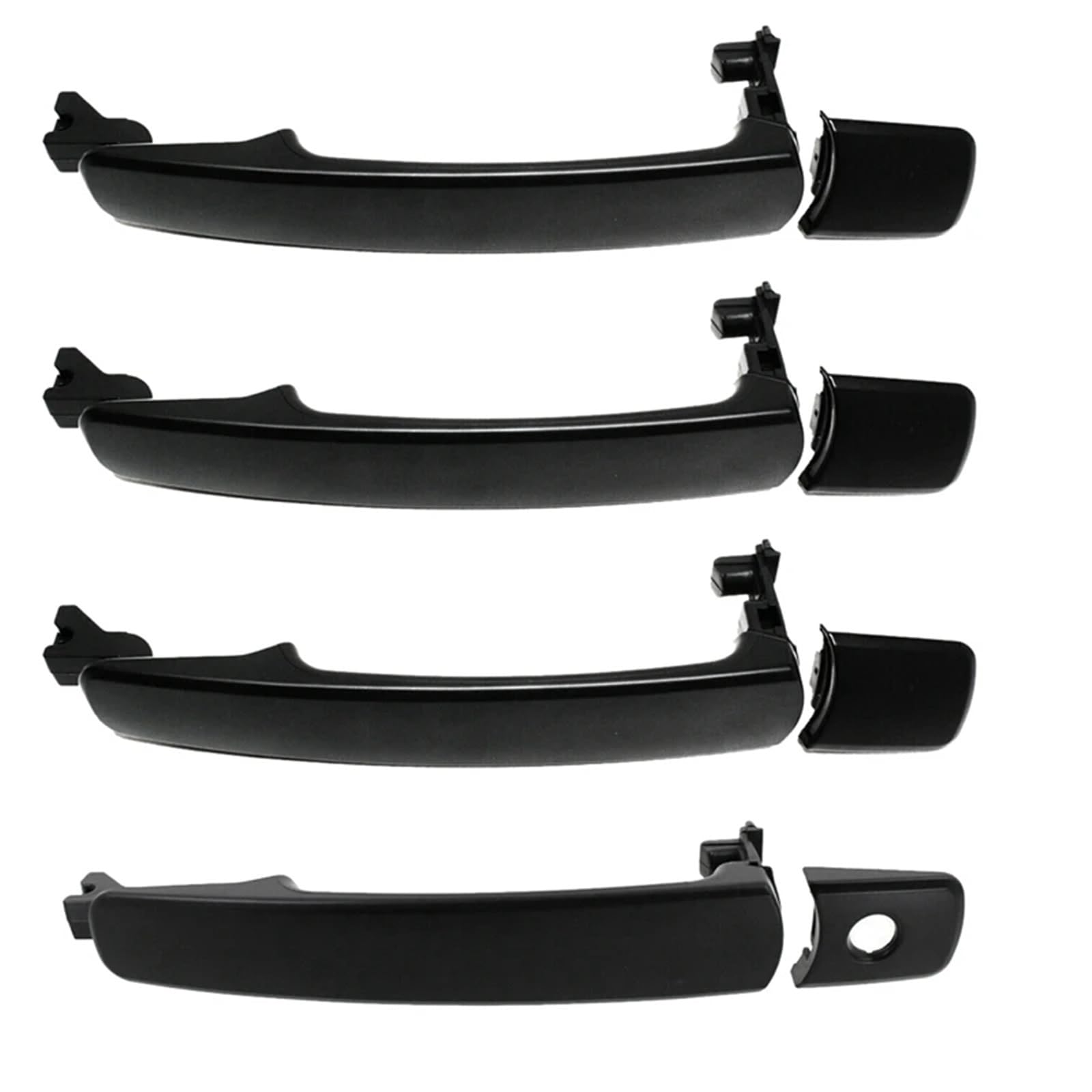 OUVECR for Nissan for Murano Z50 for Rogue S35 for FX35 FX45 2003-2010 1Set Exterior Door Handles Puller 80640AM205 80640CA012 Car Outer Door Handle