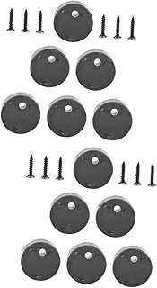 Housoutil 10 Sets Barn Door Anti-Skip Parts for Orbit Barn Door Pieces Anti- Derailment Tools Barn Door Accessories Anti-Jump Pieces Barn Door Tools Barn Door Supplies Black Product