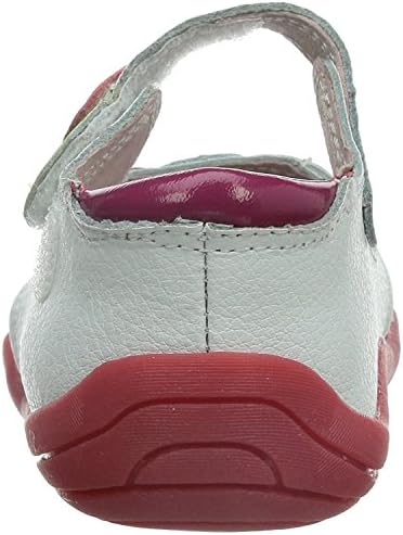 pediped girls Grip Daisy - K sandals, White Multi, 4-4.5 Toddler US | Image 2