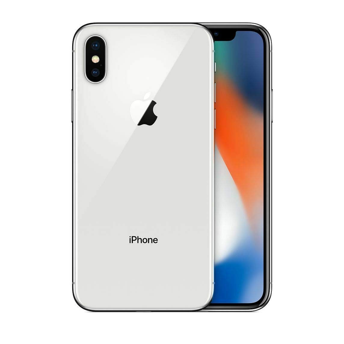 SIMロックなし　Apple iPhone XSホワイト iPhone X 256GB Silver (SIMロック解除済み)