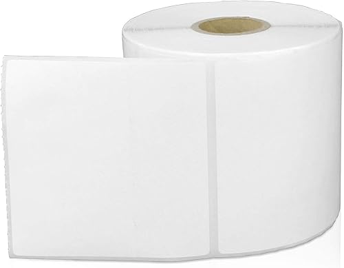 OfficeSmartLabels - Etiquetas térmicas directas de 3 x 3 pulgadas - Compatible con impresoras de etiquetas de escritorio Zebra & Rollo y más -