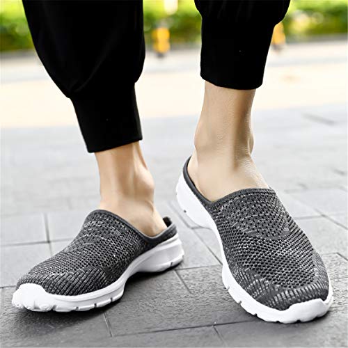Image of ChicWind Womens Breathable Mesh Walking Mules Sneakers Open Back Slip On Shoes