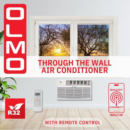 image for OLMO 8,000 btu 115V Through-the-Wall Air Conditioner with Remote Contr