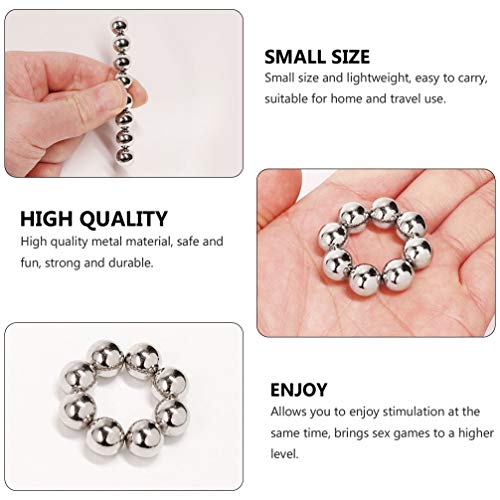 HEALLILY 6 Peças de Bolas Magnéticas Braçadeiras de Mamilo Feminino Clipe de Mamilo Não Perfurado Ma