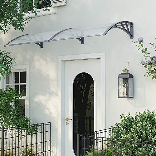 SONGMICS Pensilina in Policarbonato Trasparente