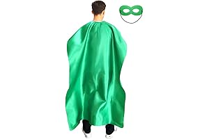 Unleash the Superhero Within: Green Hornet Costume Cape and Mask