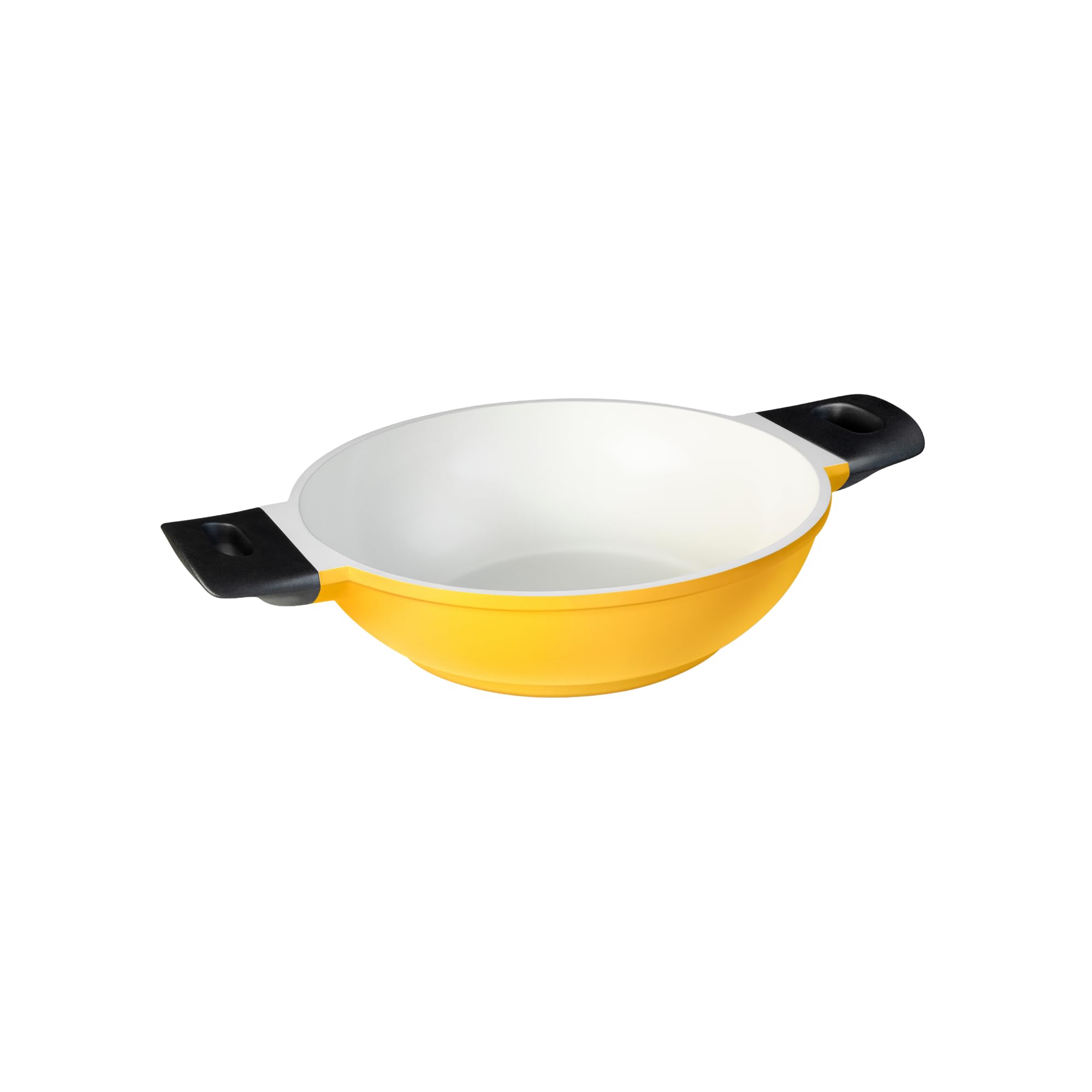 GABRY Ceramic Coated Die-Cast Kadai 24 cm | Induction Base | Ceramic-Coated Die-Cast Aluminium, Even Heating, Dishwasher Safe, 366-Day Warranty-image-28