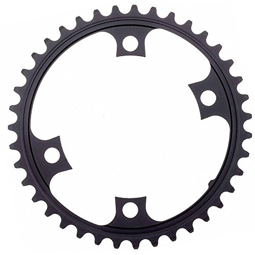 SHIMANO 34D 5800 105 (50/34) Plato, Unisex-Adult, Negro, Talla Única
