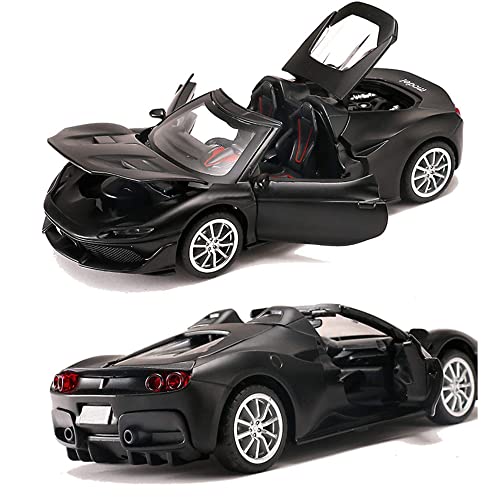 Image of DARVICE 1:32 Diecast Metal Car Model J50 Toy Cars for Kids Pull Back Openable Doors with Light Sound