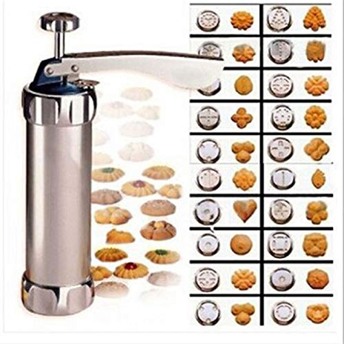 DIY Cookie Tool Biscuit Cookie Extruder Presser Machine Biscuit Maker Cake Making Decorating Gun Kitchen Baking Tools 20 Cookie Disc Shapes